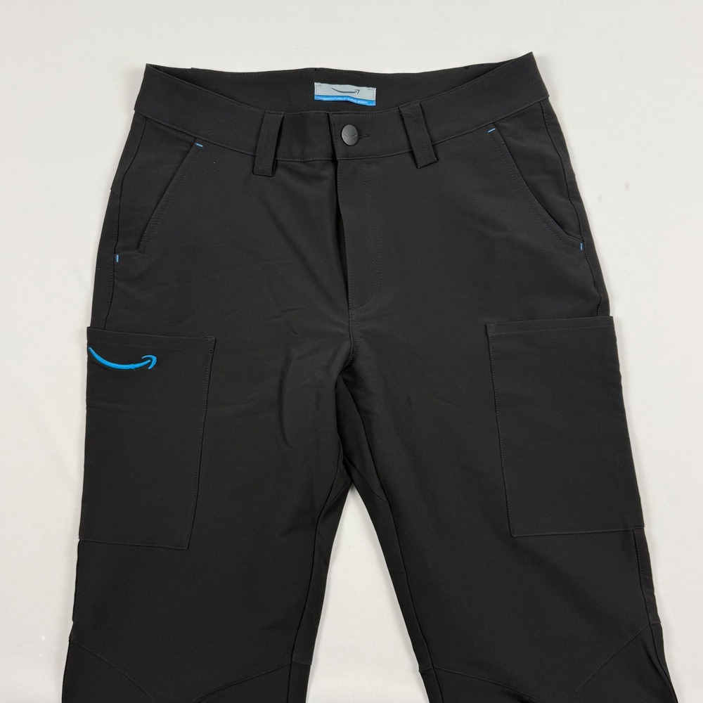 Amazon Cargo Pants Mens Small Black Sunrise Identity Utility